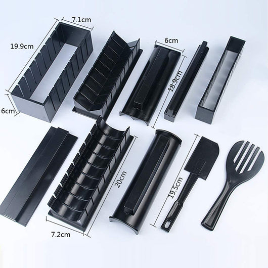 Kit Completo para Hacer Sushi en Casa - 5 Moldes Plásticos de Calidad - Image 16