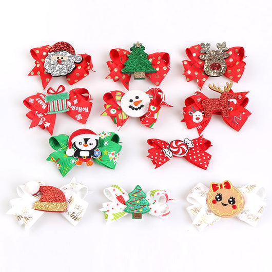 Broche de Lazo Navideño para Niñas - Image 14