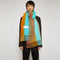 Versatile Ombre Faux Cashmere Shawl - Warm Indoor and Outdoor Coat