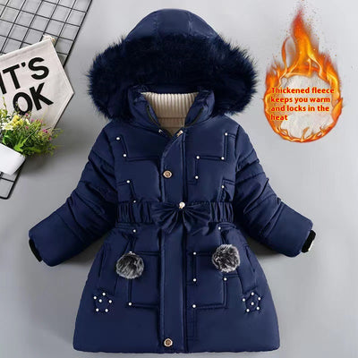 Chaqueta de Algodón Acolchada para Niñas - Abrigada y a la Moda - Image 9
