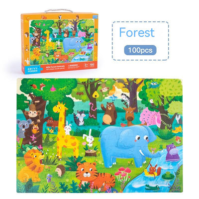 Caja de Rompecabezas Portátil para Educación Temprana - Image 21
