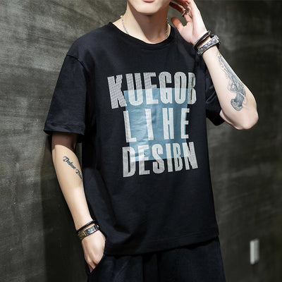 Playera Masculina Estampada de Manga Corta - Image 14