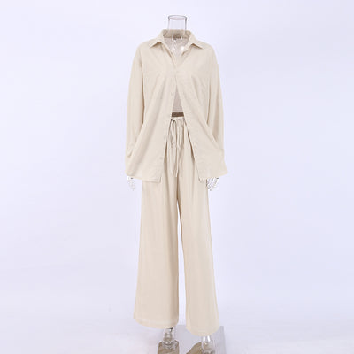 Traje Ejecutivo de Algodón: Camisa y Pantalón de Dos Piezas - Image 13