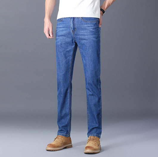 Pantalones Jeans Slim Business Rectos con Micro Elasticidad - Image 18