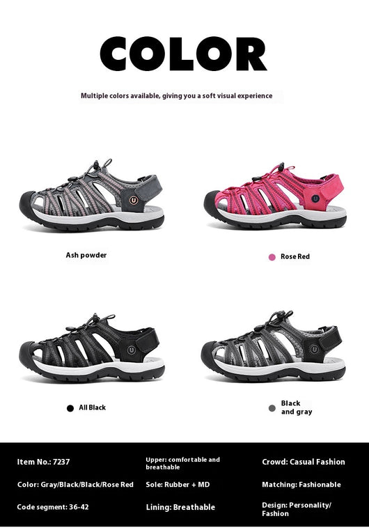 Sandalias Cómodas Talla Grande para Mujer - Diseño Moderno para Playa y Casual - Image 13