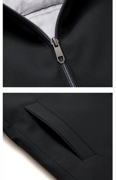 Chaqueta de Plumas de Pato Blanca para Hombre - Estilo Casual Ejecutivo - Image 11