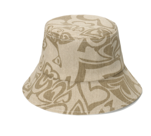 Sombrero Pescador Mujer Flores Geométricas Primavera Verano - Image 43