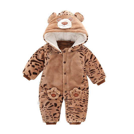 Mameluco Térmico para Bebé Otoño-Invierno con Diseño de Osito - Image 2