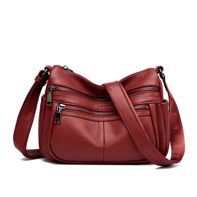 Bolso Mensajero de Cuero Genuino Primera Capa - Estilo Profesional - Image 8
