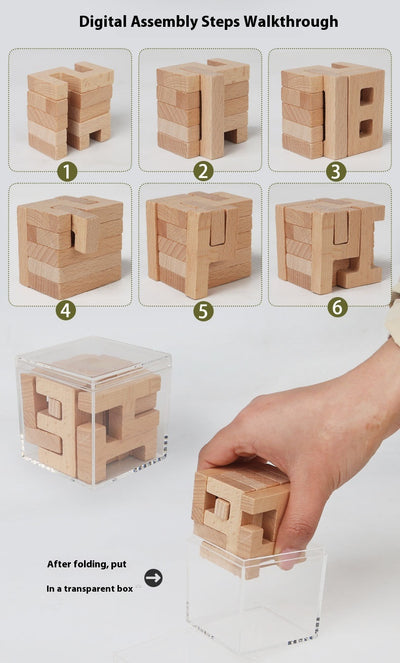 Bloque de Construcción Inteligente Kongming Lock - Puzzle 3D - Image 15