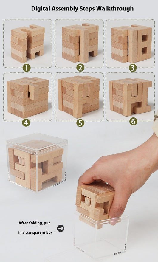 Bloque de Construcción Inteligente Kongming Lock - Puzzle 3D - Image 15