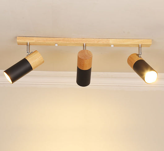 Foco Ajustable de Techo Log Simple - Iluminación Versátil - Image 8