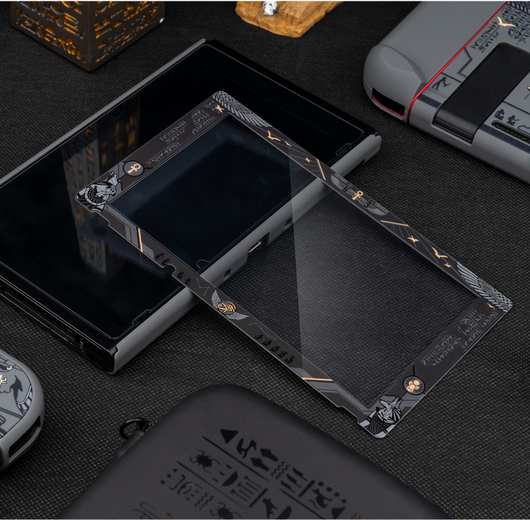 Funda Protectora Nintendo Switch Diseño Egipto Antiguo - Carcasa Rígida Negro con Grip - Image 9