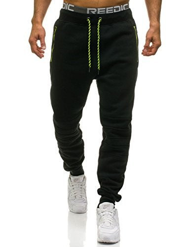 Pantalones deportivos casuales con detalles de costura y cierre - Image 13