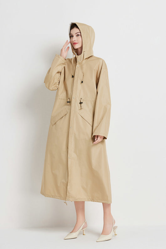 Gabardina Impermeable de Largo Medio para Mujer - Image 30