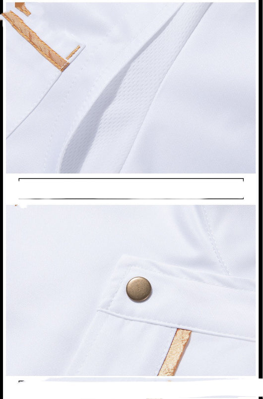 Chaqueta Chef Manga Larga Otoño Invierno para Restaurante y Hotel - Image 14