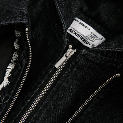 Chamarra Hoodie Retro Americana con Costura Industrial Reforzada - Image 3