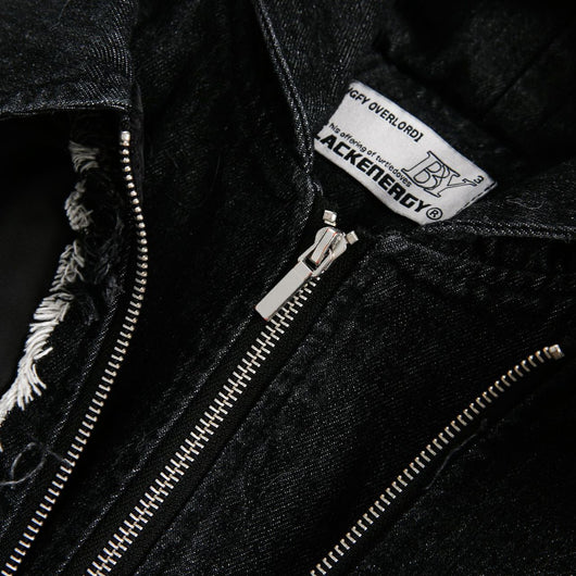 Chamarra Hoodie Retro Americana con Costura Industrial Reforzada - Image 3