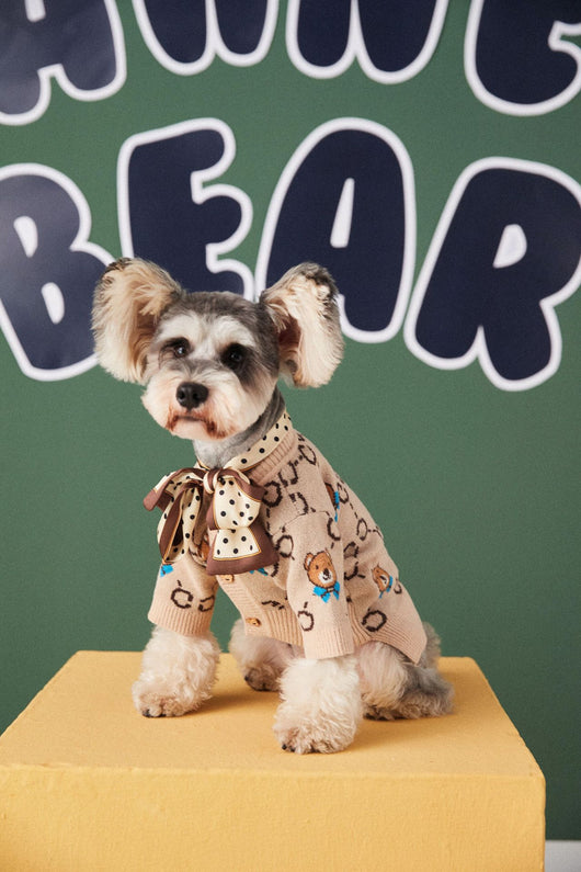 Suéter Cardigan para Perros Pequeños Schnauzer y Pomerania - Image 6