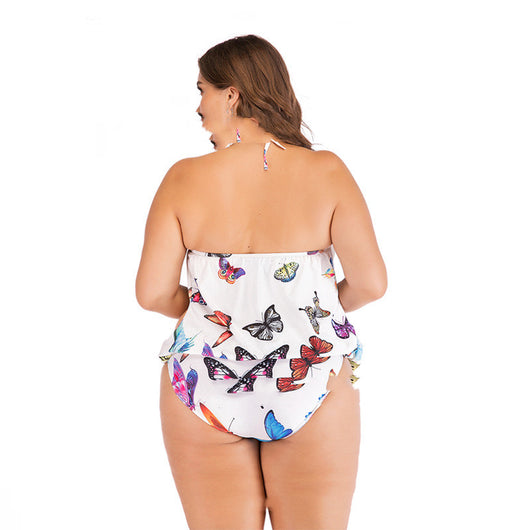 Traje de Baño Entero Estampado Tallas Grandes para Mujer - Image 12