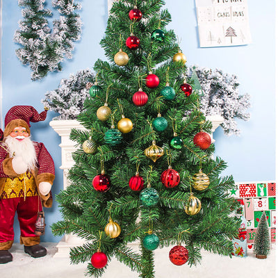 Bolas de Navidad Decorativas - Adornos para Árbol en Rojo, Oro, Plata y Azul - Image 19