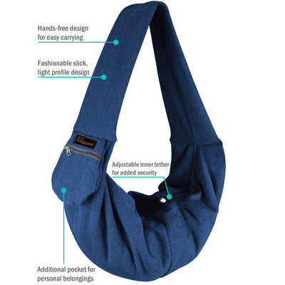 Mochila Transportadora Diagonal Transpirable para Perros - Image 8