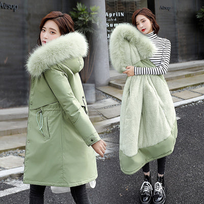 Chaqueta Acolchada de Algodón con Cintura Térmica para Invierno - Image 5