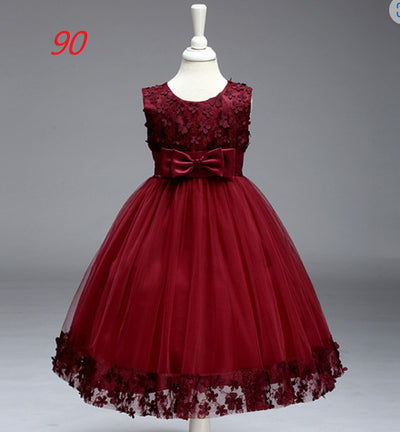 Falda Tutú Princesa Floral para Niñas - Vestido de Fiesta Infantil - Image 12