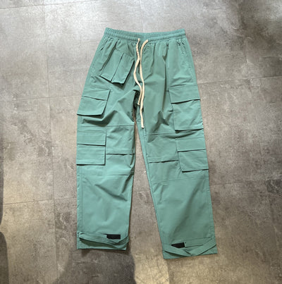 Pantalones Jogger de Trabajo Estilo Japonés Secado Rápido con Múltiples Bolsillos