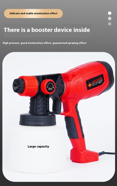 Pistola Eléctrica de Pintura de Alta Presión Portátil - Image 10
