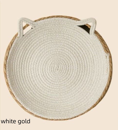 Nido de Ratán para Gatos con Cojín de Algodón - Uso Todo el Año - Image 13
