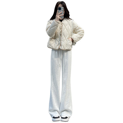 Pantalones Deportivos Acampanados Forrados en Fleece para Mujer - Cintura Alta Reductora - Image 6