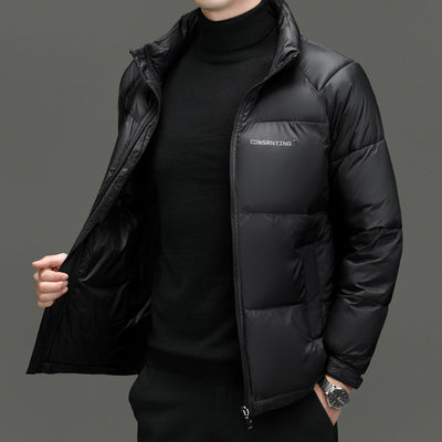 Abrigo de Lujo para Hombre con Cuello Alto y Aislamiento Superior - Image 4