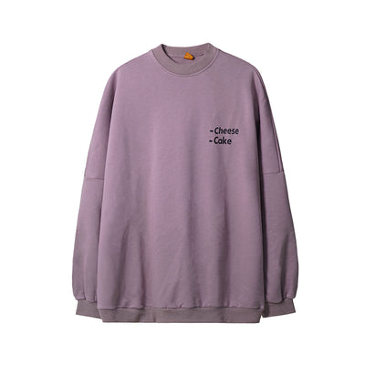 Suéter Cuello Redondo Oversize Estilo Coreano para Hombre - Image 4