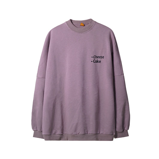 Suéter Cuello Redondo Oversize Estilo Coreano para Hombre - Image 4