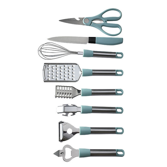 Set de 6 Herramientas de Cocina en Acero Inoxidable Premium