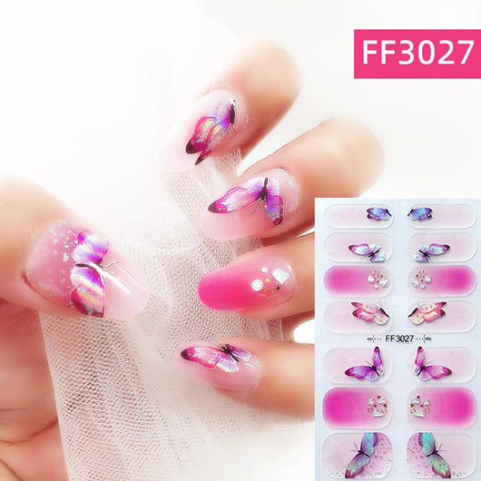 Película de Esmalte de Uñas Cristal 3D Cobertura Total - Image 7