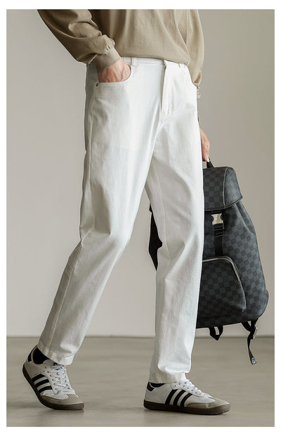 Pantalones Vaqueros Elásticos de Corte Americano para Hombre - Image 12