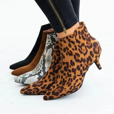 Botas Cortas Nude Talla Grande - Cómodas con Cierre y Diseño Casual - Image 6