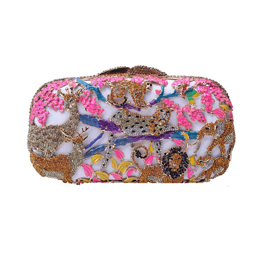 Bolso de Noche Diamante Lujo Europeo - Cartera Nupcial Brillante Premium - Image 5