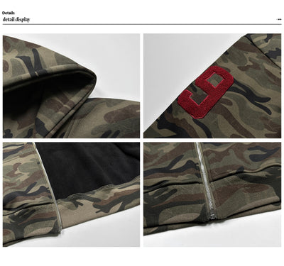 Sudadera Tipo Cardigan Camuflaje Forrada en Polar Grueso - Image 23