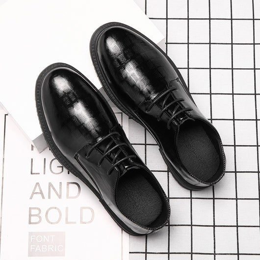 Zapatos Casuales Ejecutivos Impermeables Transpirables Negro - Image 8