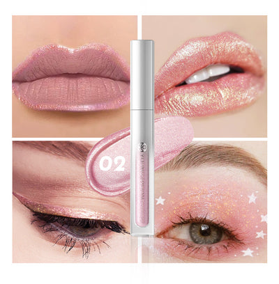 Paleta de 8 Colores: Sombras y Brillos Labiales Resistentes - Image 38