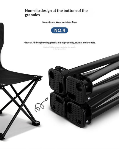 Juego de Mesa y Silla Plegable con Respaldo para Camping - Image 17