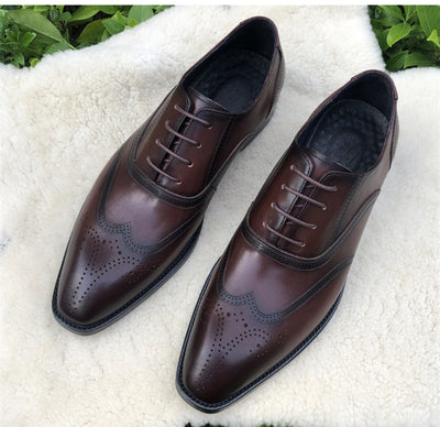 Zapatos de Cuero Grabado para Traje Ejecutivo - Image 12