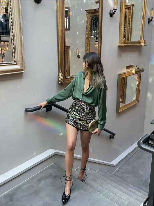 Camisa Vaquera Básica Multiusos para Mujer - Image 8