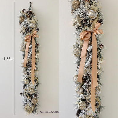 Guirnalda Navideña con Efecto Aterciopelado para Escaparates - Image 11
