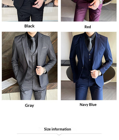 Traje Slim Fit Británico para Hombre - Conjunto Casual Elegante - Image 13