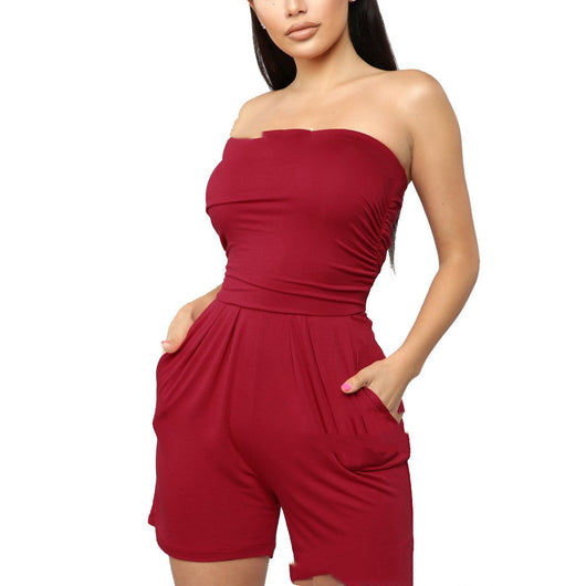 Jumpsuit Cómodo con Escote Envolvente para Casa - Image 8