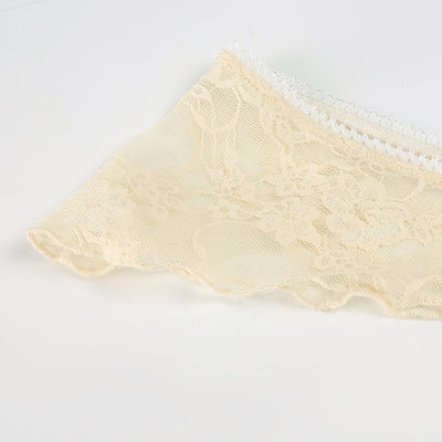 Blusa Elegante con Encaje Volantes Escote V Efecto Adelgazante - Image 21